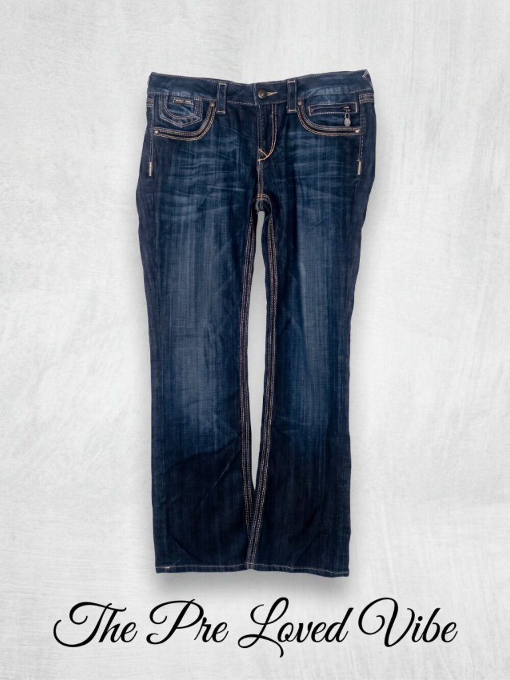 Re-rock Jeans Size 12 L Women's Y2K Barely Bootcut